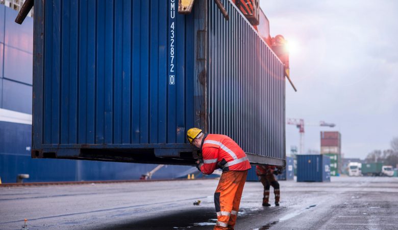 transporte por containers