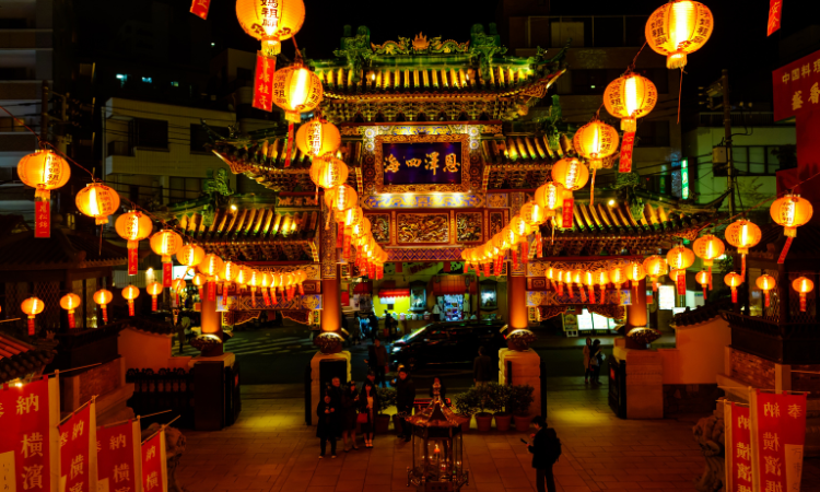 Imagem para ilustrar conteúdo sobre frete marítimo no Ano Novo Chinês.